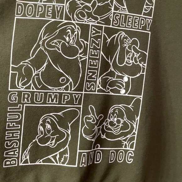 NWT Torrid Disney Snow White and the Seven Dwarfs Sweatshirt Size 2X Green - Picture 6 of 16